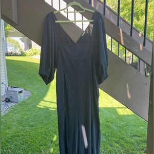 Black Free People Lotta Love Jumpsuit Romper